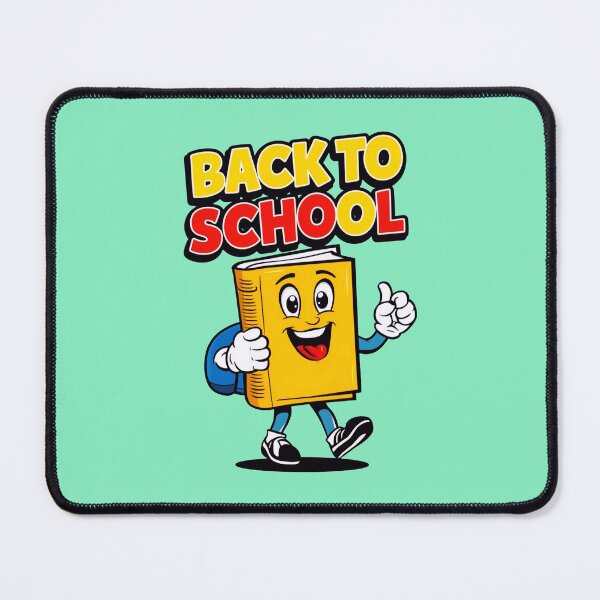 Item preview, Back To School Funny Book Cartoon Character designed and sold by TheArtOfPat.