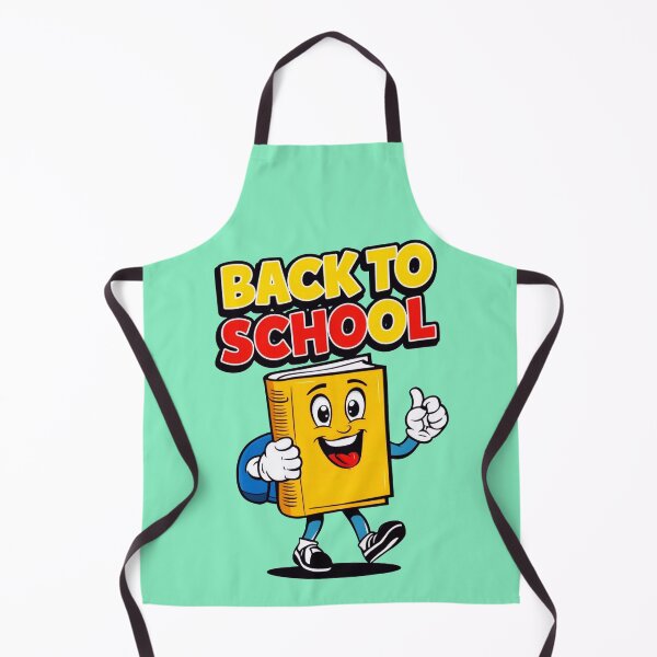 Item preview, Back To School Funny Book Cartoon Character designed and sold by TheArtOfPat.