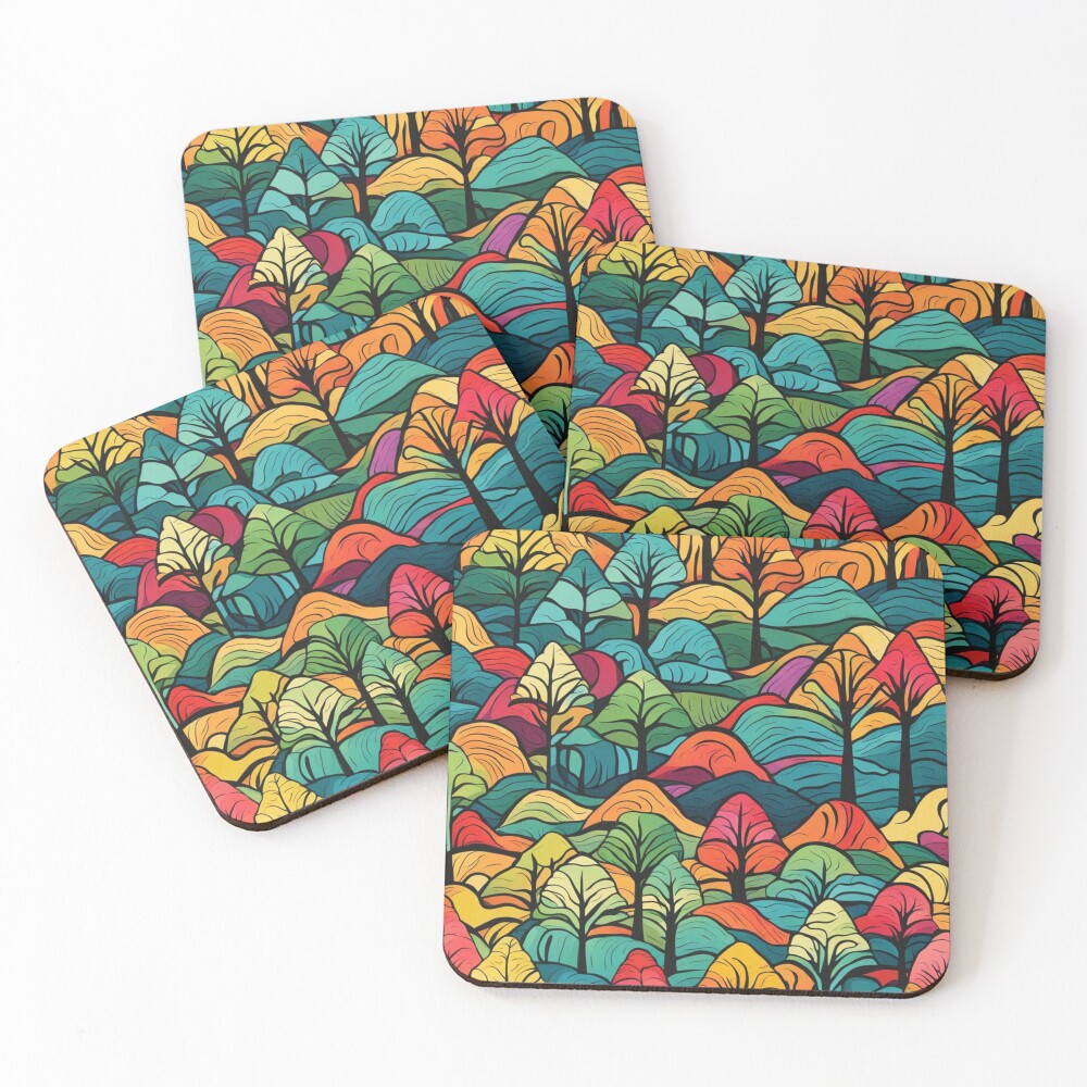 Item preview, Coasters (Set of 4) designed and sold by calibrit.