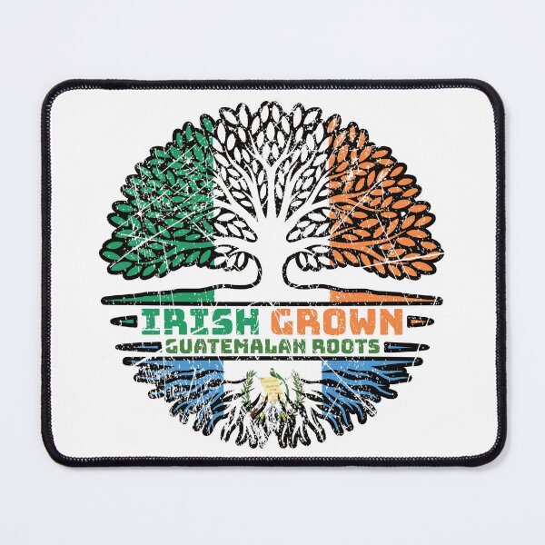 Item preview, Guatemala Guatemalan Irish Ireland Tree Roots Flag designed and sold by FlagX.