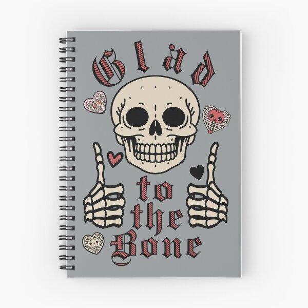 Item preview, Glad To The Bone - Ironic Meme designed and sold by SpaceDogLaika.