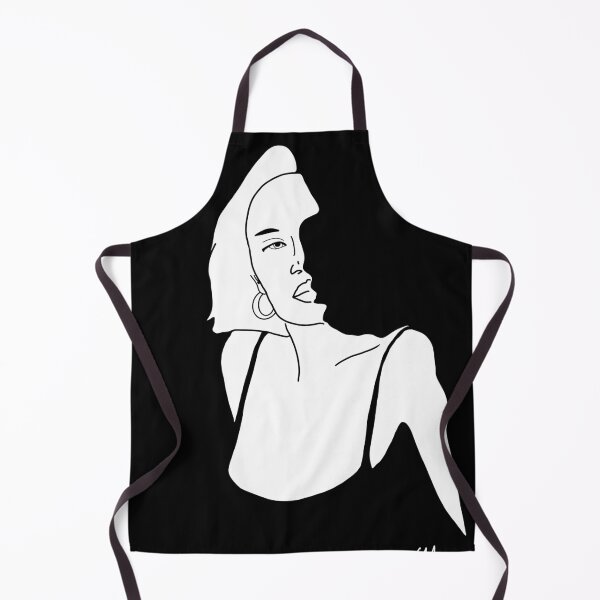 Item preview, Female Portrait in Black Shadow designed and sold by chaycreates.
