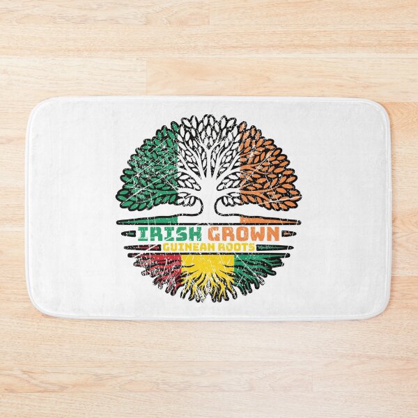 Item preview, Guinea Guinean Irish Ireland Tree Roots Flag designed and sold by FlagX.