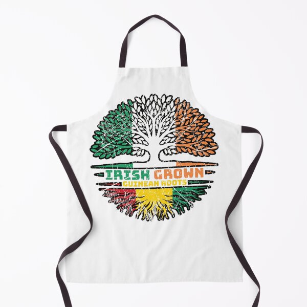 Item preview, Guinea Guinean Irish Ireland Tree Roots Flag designed and sold by FlagX.