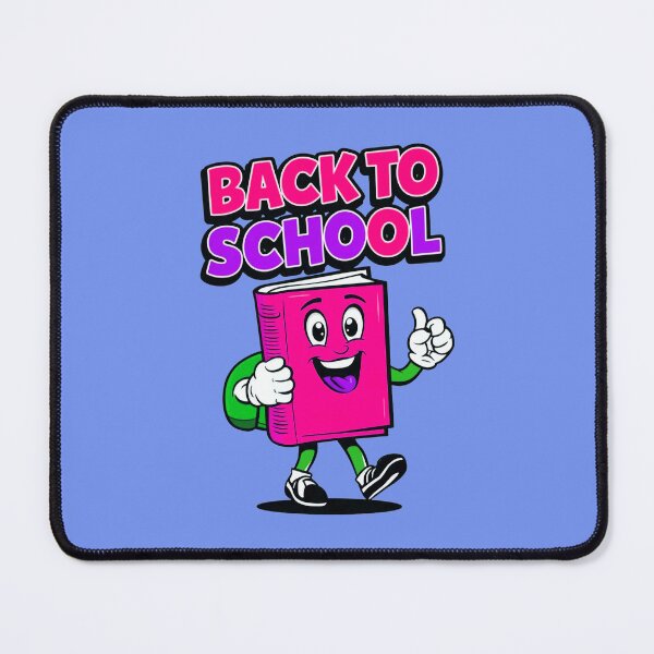 Item preview, Back To School Funny Book Cartoon Character designed and sold by TheArtOfPat.