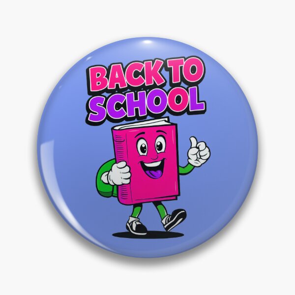 Item preview, Back To School Funny Book Cartoon Character designed and sold by TheArtOfPat.