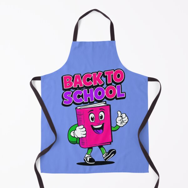Item preview, Back To School Funny Book Cartoon Character designed and sold by TheArtOfPat.