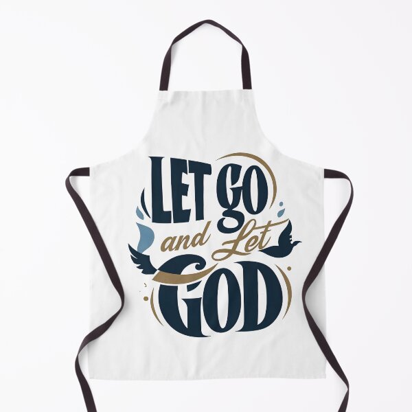 Item preview, Inspirational Typographic Design: "Let Go and Let God" for T-Shirts, Caps, Stickers & More designed and sold by lamp148.
