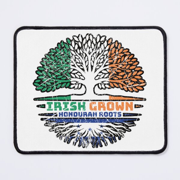 Item preview, Honduras Honduran Irish Ireland Tree Roots Flag designed and sold by FlagX.