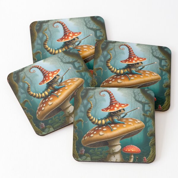 Item preview, Alice in Wonderland and the Caterpillar designed and sold by machare.