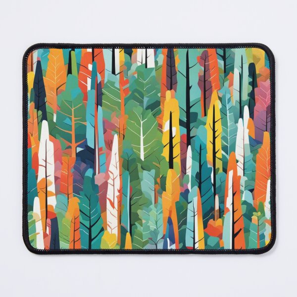 Item preview, Abstract Colorful Forest Pattern designed and sold by calibrit.