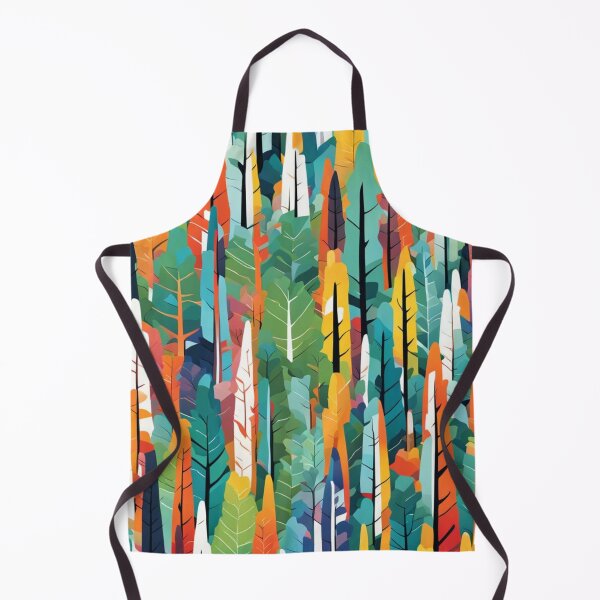 Item preview, Abstract Colorful Forest Pattern designed and sold by calibrit.