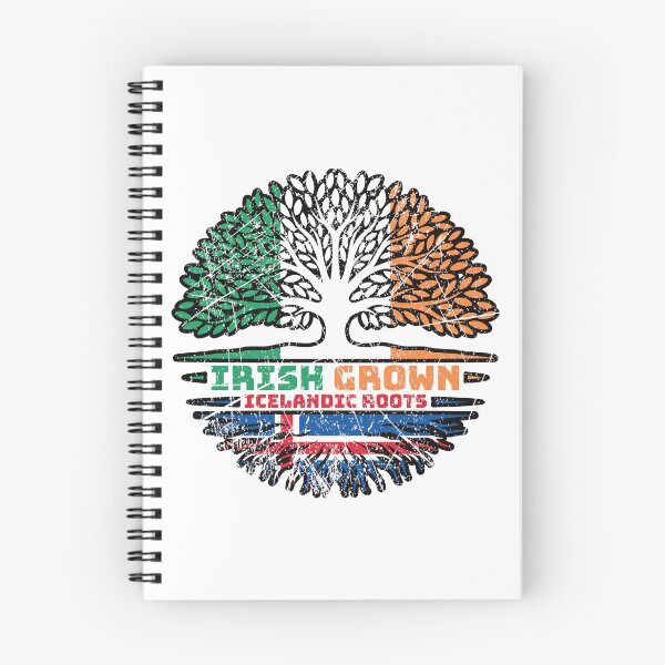Item preview, Iceland Icelandic Irish Ireland Tree Roots Flag designed and sold by FlagX.