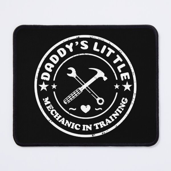 Item preview, Daddy's Little Mechanic in Training - T-Shirt, Sticker, Redbubble designed and sold by bluehatgraphics.
