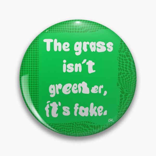 Item preview, The Grass isn't Greener designed and sold by chaycreates.