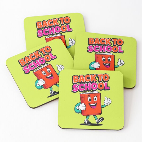 Item preview, Back To School Funny Book Cartoon Character designed and sold by TheArtOfPat.