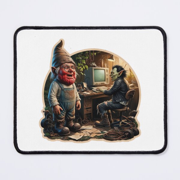 Item preview, Bad Boss - Gnome Style designed and sold by mukraker.