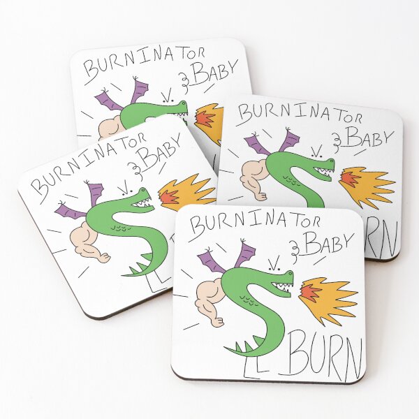 Item preview, Burninator Baby Burn Trogdor Design designed and sold by ChuckleApparel.