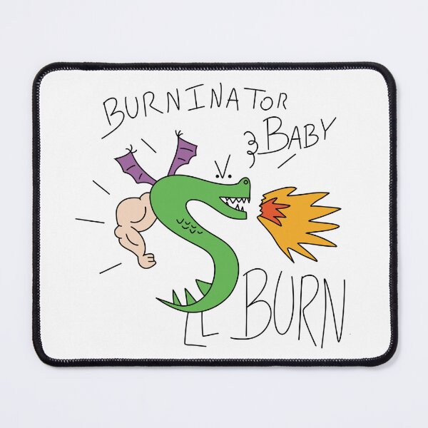 Item preview, Burninator Baby Burn Trogdor Design designed and sold by ChuckleApparel.