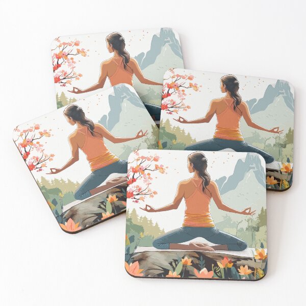 Item preview, Serenity Outdoors: Outdoor Yoga designed and sold by bb-15artstudio.