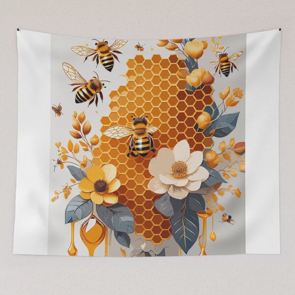 Item preview, Buzzing Wonders: National Honey Bee Day designed and sold by bb-15artstudio.