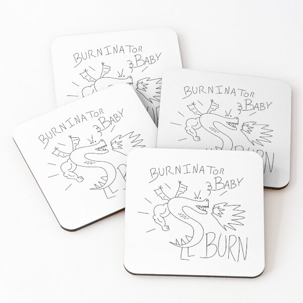 Item preview, Burninator Baby Burn Trogdor designed and sold by ChuckleApparel.