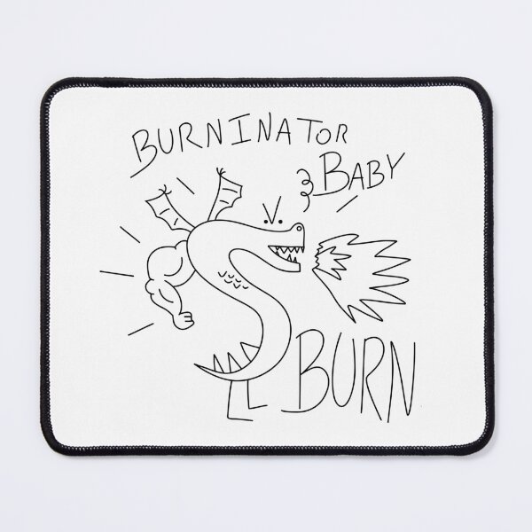 Item preview, Burninator Baby Burn Trogdor designed and sold by ChuckleApparel.