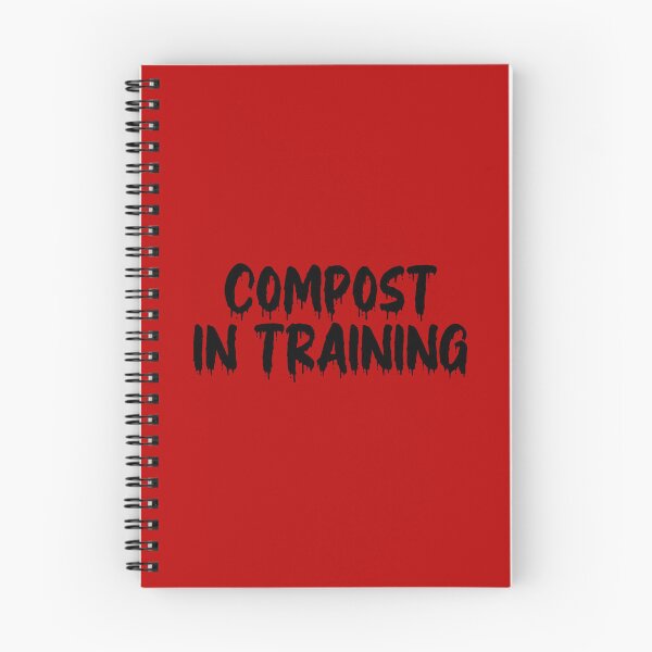 Item preview, BLACK ON RED COMPOST IN TRAINING BLOOD DRIP designed and sold by RomeArtCo.