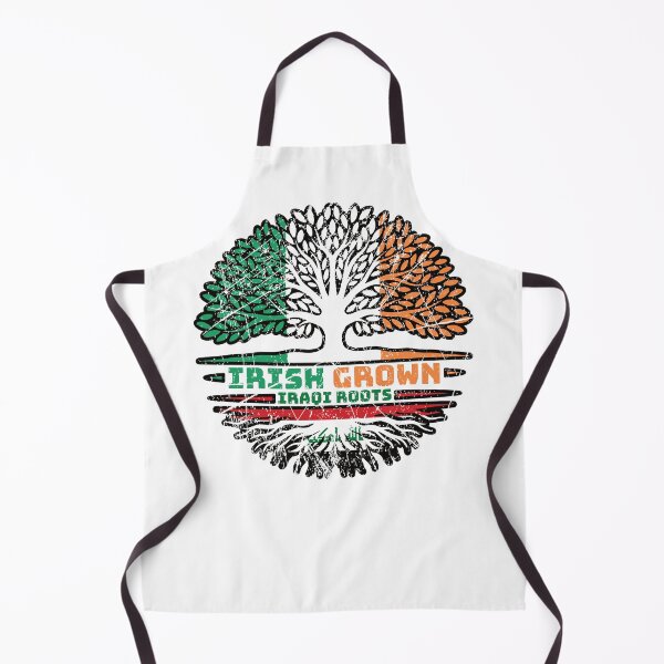 Item preview, Iraq Iraqi Irish Ireland Tree Roots Flag designed and sold by FlagX.