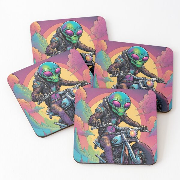 Item preview, Biker Alien designed and sold by Nico Del G.