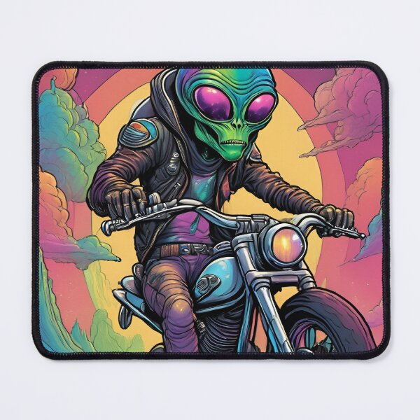 Item preview, Biker Alien designed and sold by Nico Del G.