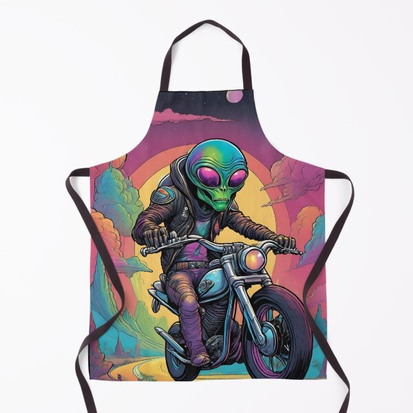 Item preview, Biker Alien designed and sold by Nico Del G.