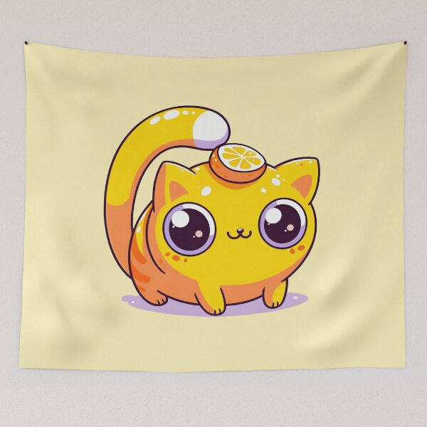 Item preview, Lemon cat designed and sold by Anna Halasek.