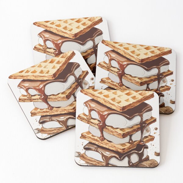 Item preview, Sweet Indulgence: National S'mores Day designed and sold by bb-15artstudio.