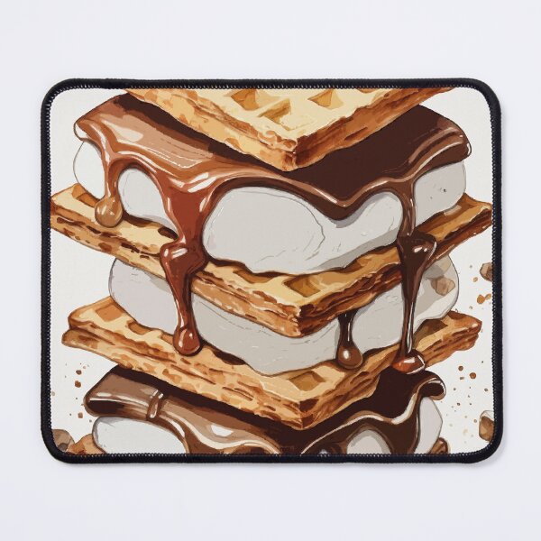 Item preview, Sweet Indulgence: National S'mores Day designed and sold by bb-15artstudio.