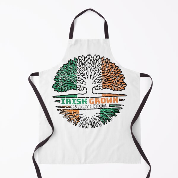 Item preview, Ivory Coast Ivorian Irish Ireland Tree Roots Flag designed and sold by FlagX.