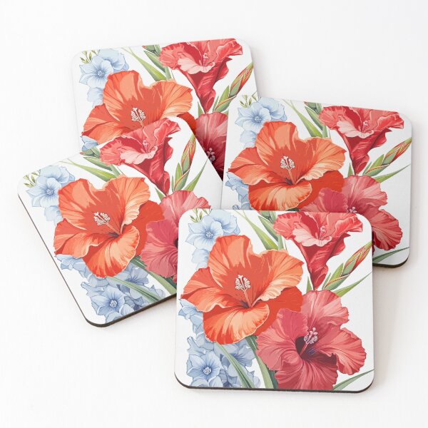 Item preview, Floral Celebrations: August Birth Flowers designed and sold by bb-15artstudio.