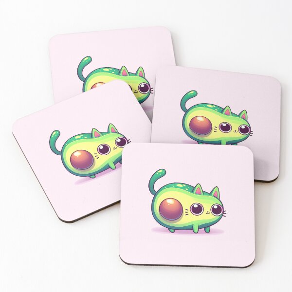 Item preview, Avocado cat designed and sold by Anna Halasek.