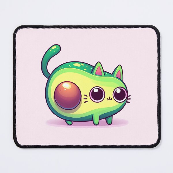 Item preview, Avocado cat designed and sold by Anna Halasek.
