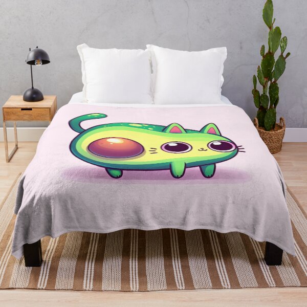 Item preview, Avocado cat designed and sold by Anna Halasek.