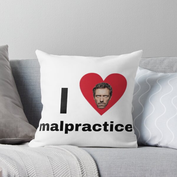 Item preview, I love malpractice Gregory House md sticker designed and sold by houlocomx.