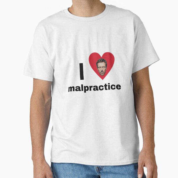 Item preview, I love malpractice Gregory House md sticker designed and sold by houlocomx.