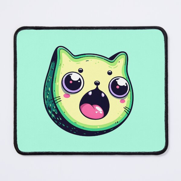 Item preview, Avocado cat designed and sold by Anna Halasek.