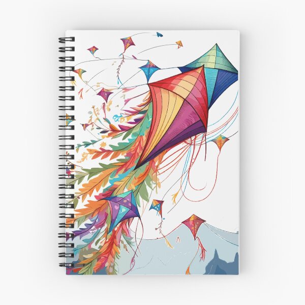 Item preview, Soaring High: Kite Flying designed and sold by bb-15artstudio.