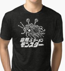 The Flying Ramen Monster Tri-blend T-Shirt