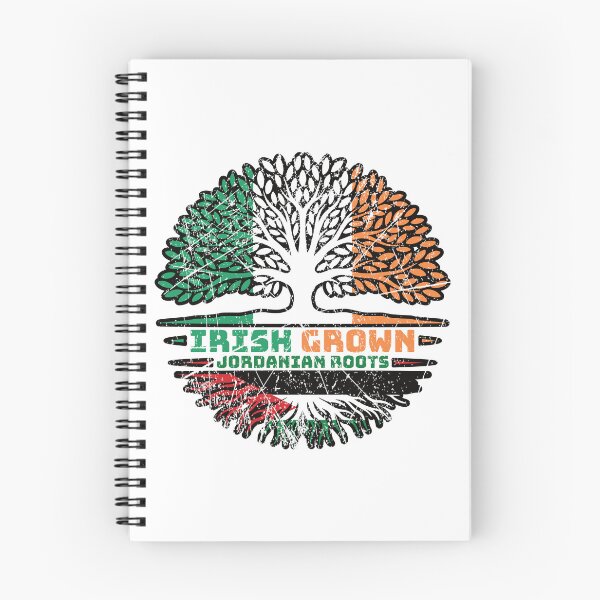Item preview, Jordanian Jordan Irish Ireland Tree Roots Flag designed and sold by FlagX.