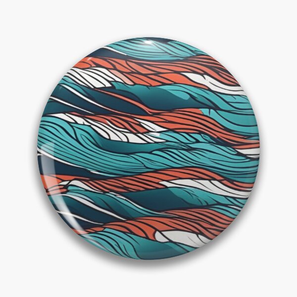 Item preview, Wave Pattern designed and sold by CanvasWhimsy.