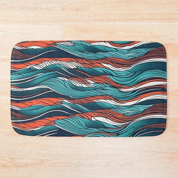 Item preview, Wave Pattern designed and sold by CanvasWhimsy.