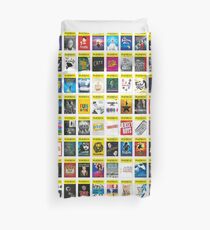 Playbill Seasion Poster Duvet Cover