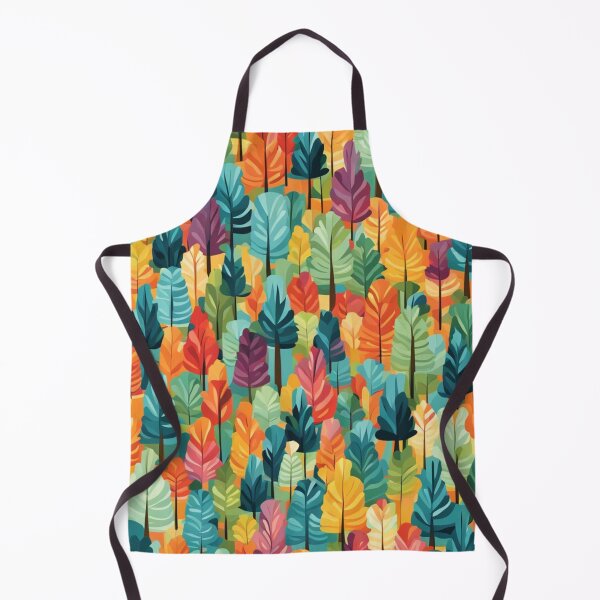 Item preview, Abstract Colorful Forest Pattern designed and sold by calibrit.
